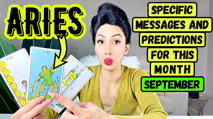 ARIES Extended Specific Messages And Predictions For This Month September 2023